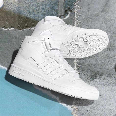 adidas originals forum mid triple white|adidas originals forum mid.